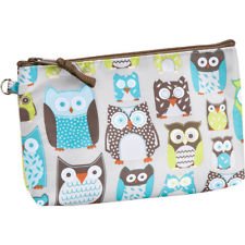 RETIRED - Thirty-One Thermal Mini Zipper Pouch - Life's a Hoot (Owls)