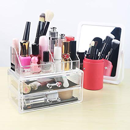 Lagute Acrylic Jewelry Cosmetic Storage Organizer